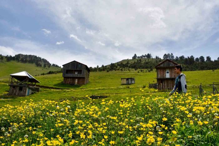 Altınpınar Gölüne Ziyaretçi Akını