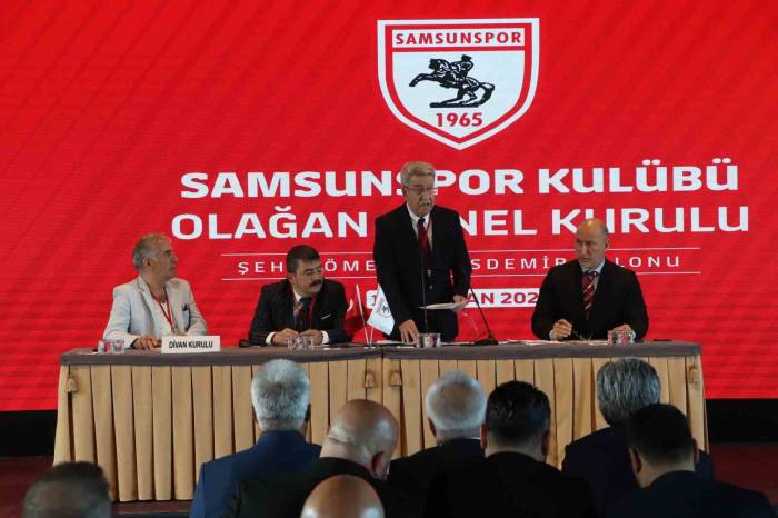 Samsunspor’da Yüksel Yıldırım, Katılamadığı Kongrede Yeniden Başkan Seçildi