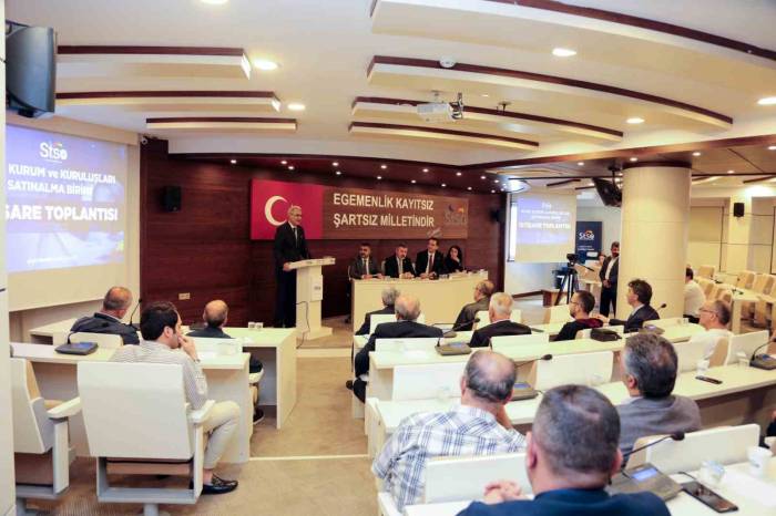 Kamu Kurum Ve Kuruluşlarının Satın Alma Birimleri İle İstişare Toplantısı Gerçekleştirildi