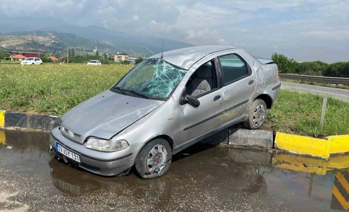 Manisa’da Trafik Kazası: 4 Yaralı