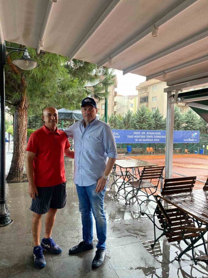 Prof. Dr. Ayhan Kızıl T400 Masters Tenis Turnuvası’nda 6. Yıl Heyecanı