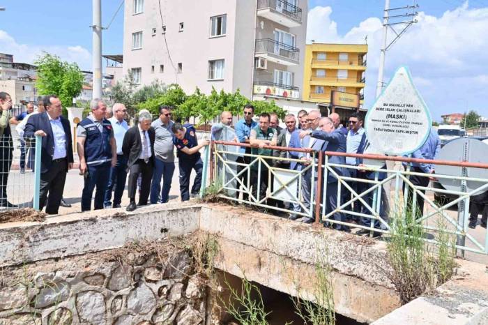 Başkan Ergün, Akhisar’daki Çalışmaları Yakından Takip Ediyor