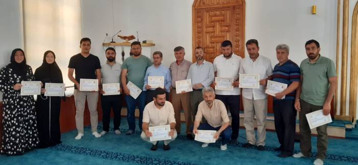 Deprem Bölgesinde Görev Alan Köyceğiz Müftülük Personelleri Ödüllendirildi