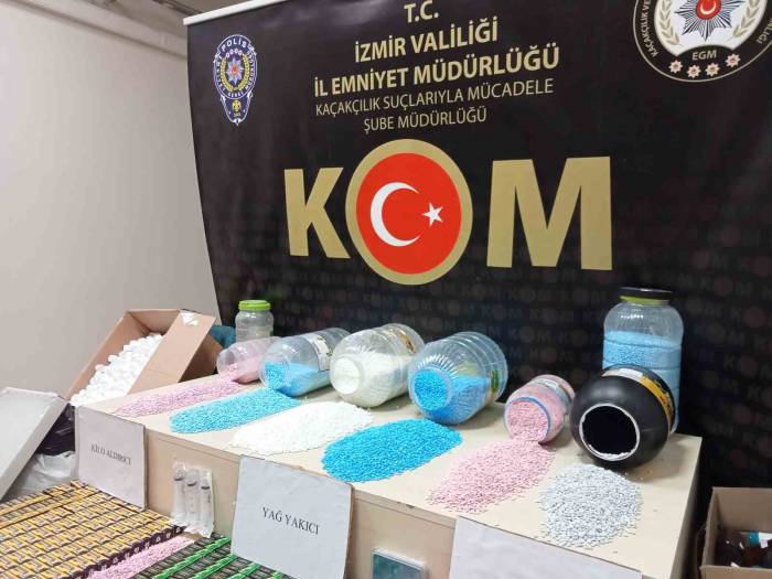Kedi Ve Köpek Maması Ambalajında Sahte Vücut Geliştirme İlaçları Ele Geçirildi