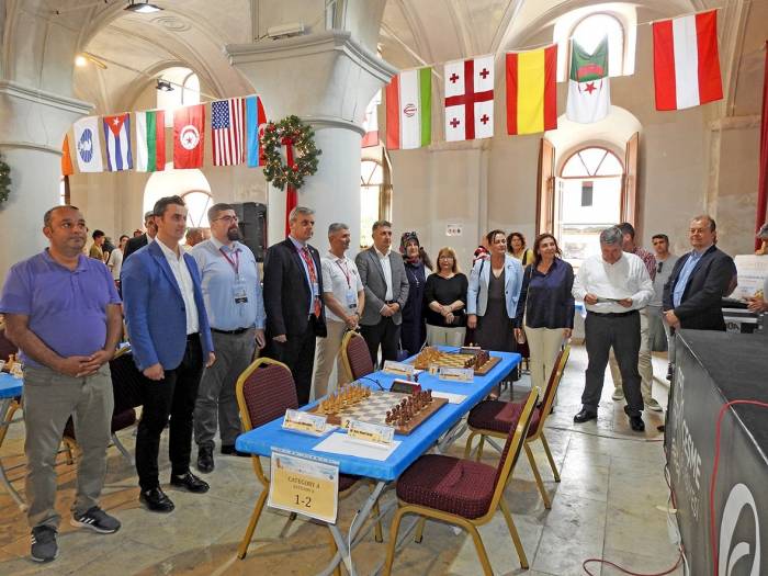 9. Çeşme Uluslararası Açık Satranç Turnuvası, 25 Ülkenin Katılımıyla Başladı