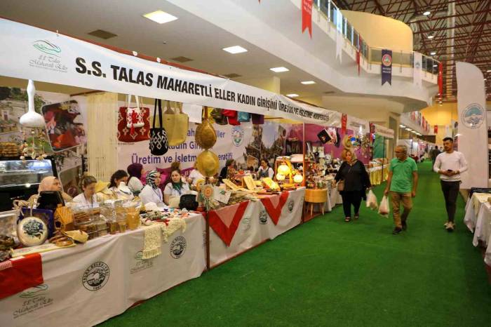Talas Kadın Kooperatifleri Fuarın Gözdesi