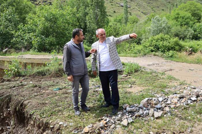 Yahyalı’da Sel Ve Taşkınları Çözmek İçin Çalışmalar Başladı