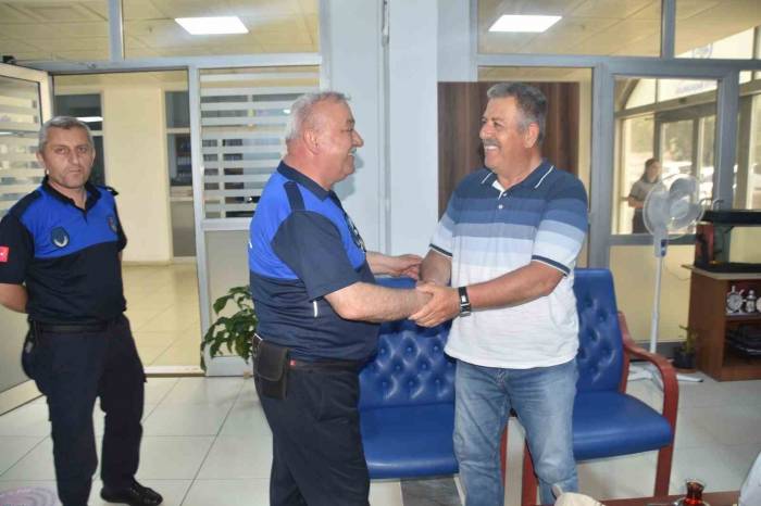 Hayatını Kurtaran Kdz. Ereğli Zabıtasına Tatlıyla Teşekkür Etti