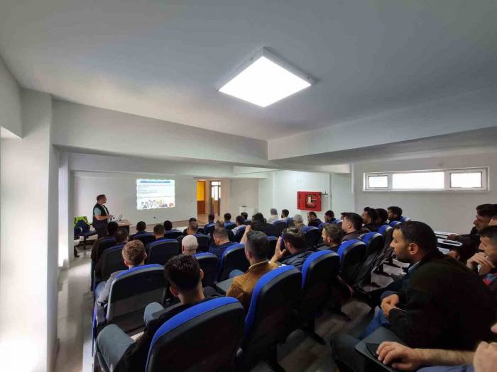 Vedaş’tan İş Sağlığı Ve Güvenliği Eğitimi