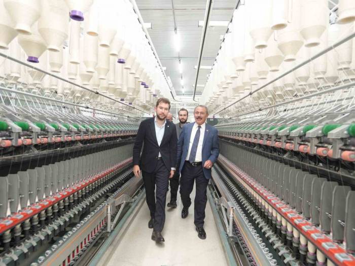 Milletvekili Şahin Tin: “sanayicilerimiz, Denizli’mizin Gurur Kaynağıdır”