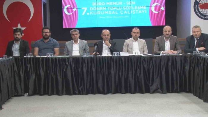Büro Memur-sen Genel Başkanı Yazgan, Antrenör Ve Spor Uzmanı Sorunlarını Dile Getirdi