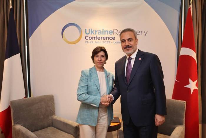 Dışişleri Bakanı Fidan, İngiliz Ve Fransız Mevkidaşları İle Görüştü