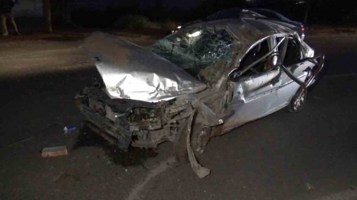 Gaziantep’te Otomobil Takla Attı: 5 Ağır Yaralı