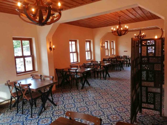 Tarihi Otel Ve Tarihi Otel Ve Yöresel Kahvaltı Salonu Kurban Bayramı’nda Hizmete Açıyor