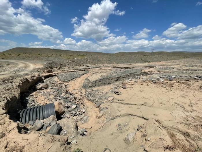 Kağızman’da Menfez Ve Köprüler Yeniden Onarılacak