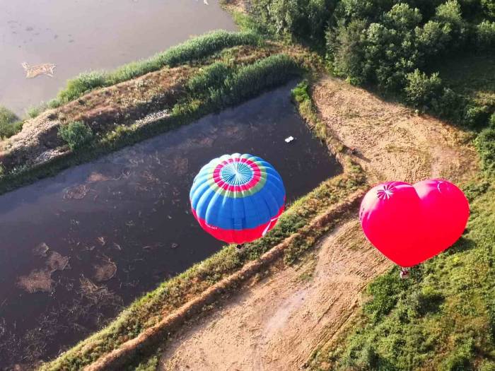 Kapadokya’dan İlham Aldılar, Balon Festivali Yaptılar