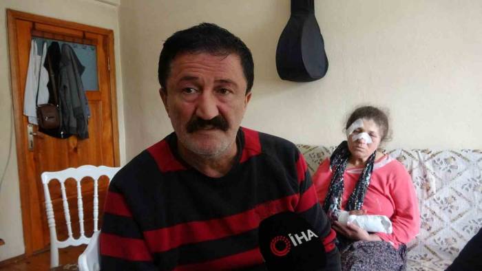 4 Çocuk Annesi Acımasızca Darp Edildi