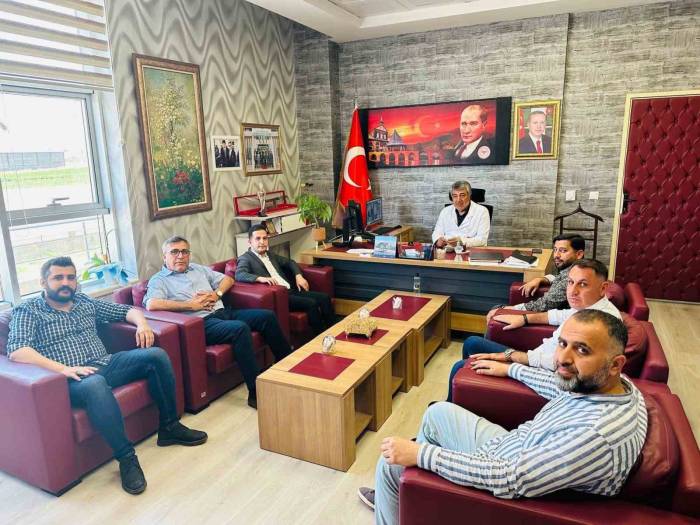 Öz Sağlık İş Sendikası Diyarbakır Şube Başkanı Aküzüm’den Bismil’e Ziyaret