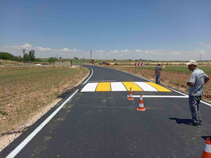 Şanlıurfa’da Yollar İşaretlendi