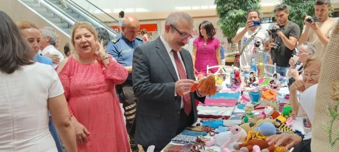 Fethiye’de Huzurevi Sakinleri Hünerlerini Sergiledi