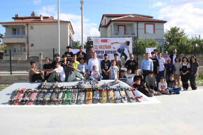 Karaman’da Dünya Kaykay Günü Kutlandı