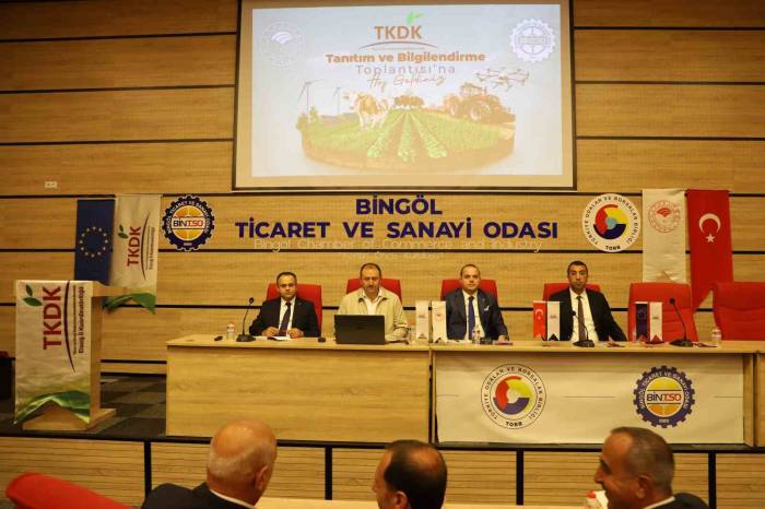 Bingöl’de Tkdk Toplantısı Gerçekleştirildi