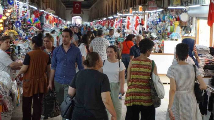 Edirne’deki Tarihi Çarşılarda ’kurban Bayramı’ Hareketliliği Başladı