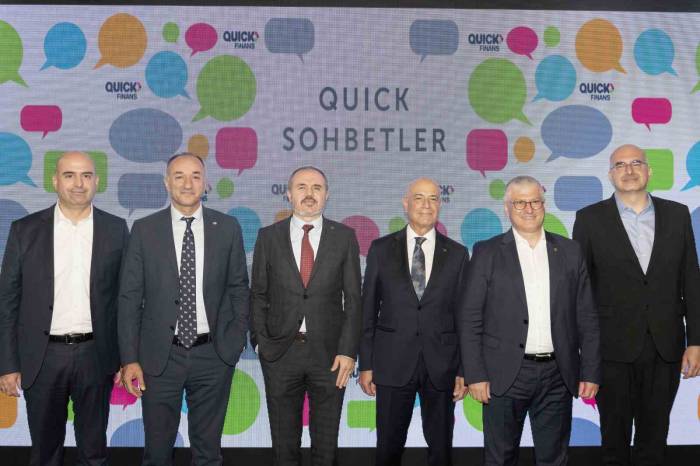 Finans, Bankacılık Ve İş Dünyası Quick Sohbetler İle Bir Araya Geldi