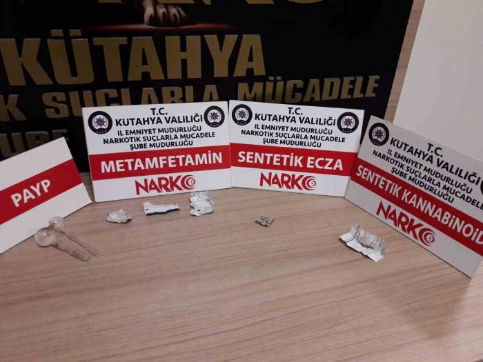 Kütahya’da Uyuşturucu Satıcısının Evine Yapılan Baskın