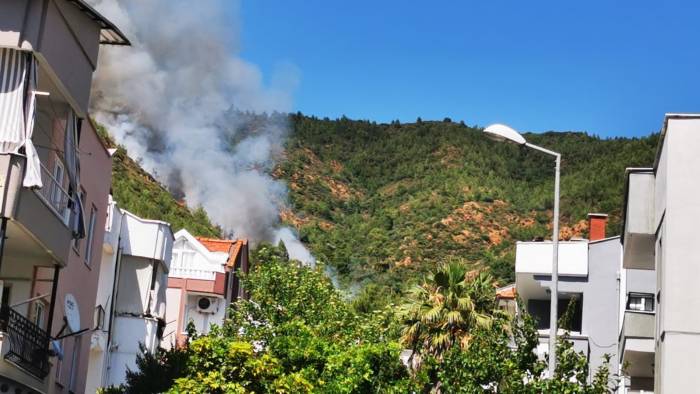 Marmaris’te Orman Yangını Kontrol Altına Alındı