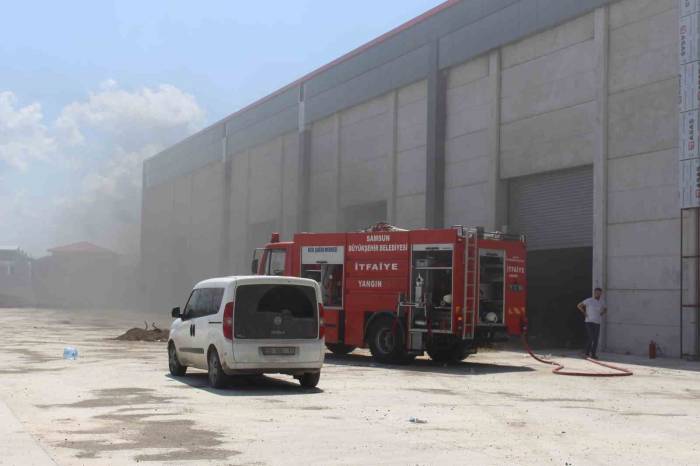 Çarşamba Osb’de Korkutan Yangın