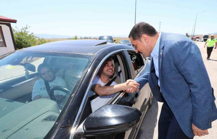 Vali Masatlı, Bayram Trafiği Denetimlerine Katıldı