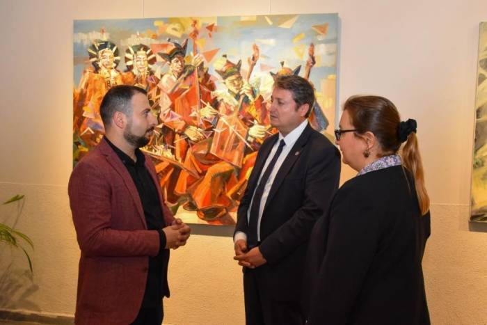 ‘renklerin Tınısı’ İsimli Resim Sergisinin Açılışı Gerçekleşti