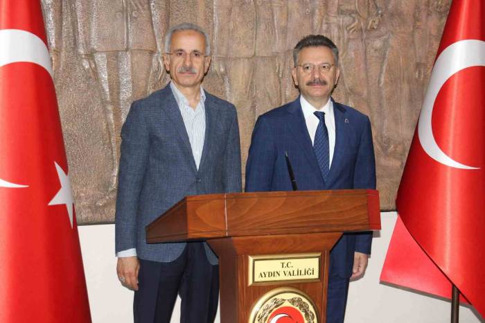 Bakan Uraloğlu, Vali Aksoy İle Görüştü