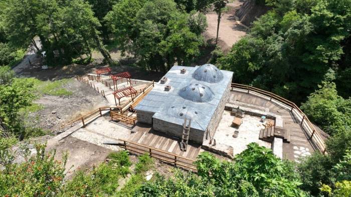 19. Yüzyıldan Kalma Hamamın Restorasyon Çalışmaları Son Aşamada