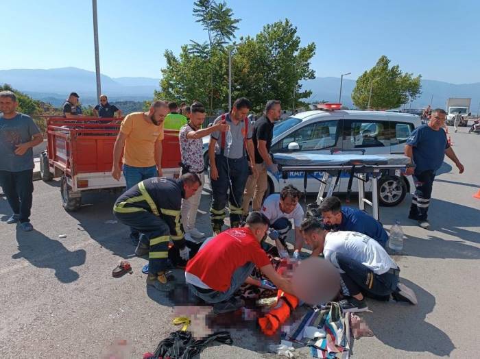 Hatay’da Pat Pat Kazası: 5 Yaralı