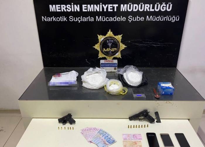 Mersin’de 2 Kilo 251 Gram Metamfetamin Ele Geçirildi: 4 Gözaltı