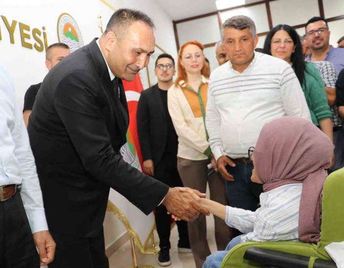 Başkan Yılmaz, Personeliyle Bayramlaştı