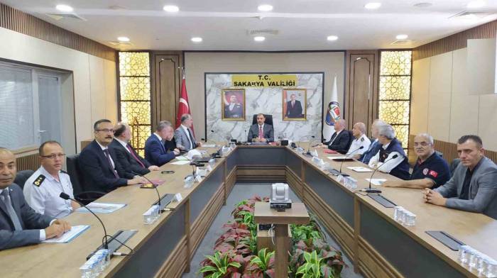 Sakarya’da Kurban Bayramı Güvenlik Tedbirleri Toplantısı