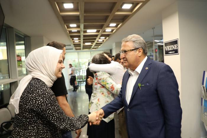 Başkan Çerçi Belediye Personeliyle Bayramlaştı