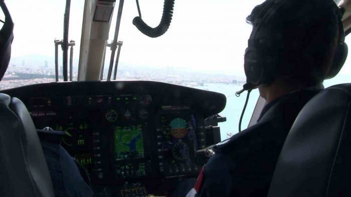 Bayram Öncesi İstanbul Trafiği Havadan Denetlendi