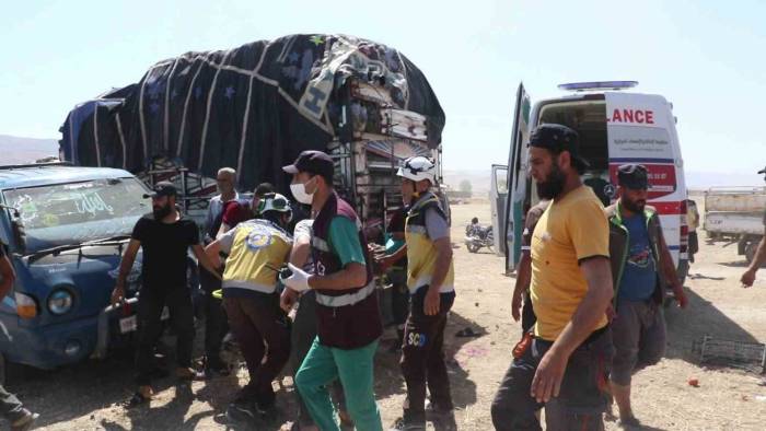 Rusya, Suriye’de Sebze Pazarını Hedef Aldı: 9 Ölü