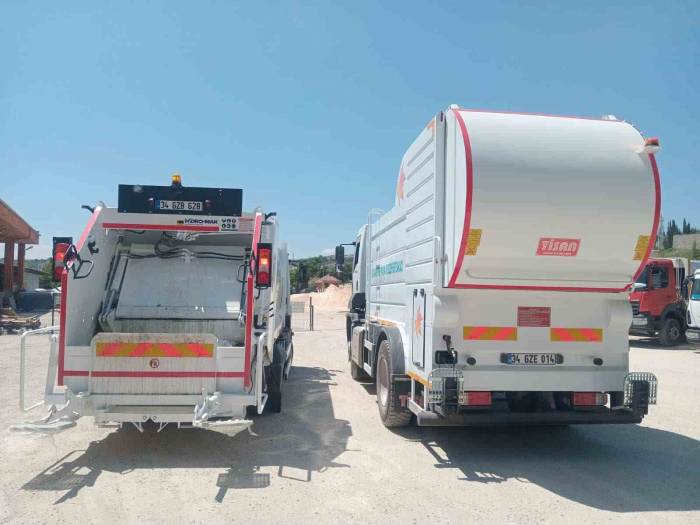 Bilecik’e Yeni Bir Konteynır Yıkama Aracı Daha Kazandırıldı