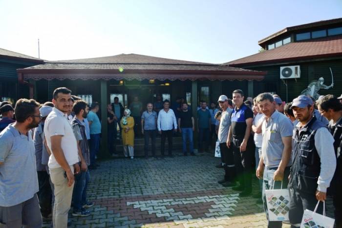 Gediz’de Belediye Personeli İçin Toplu Bayramlaşma Töreni Düzenlendi