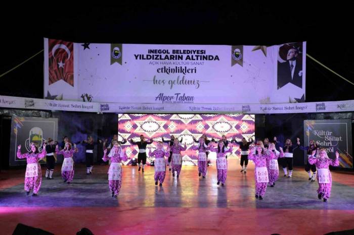 İnegöl Belediyesi Halk Dansları Topluluğundan Muhteşem Gece