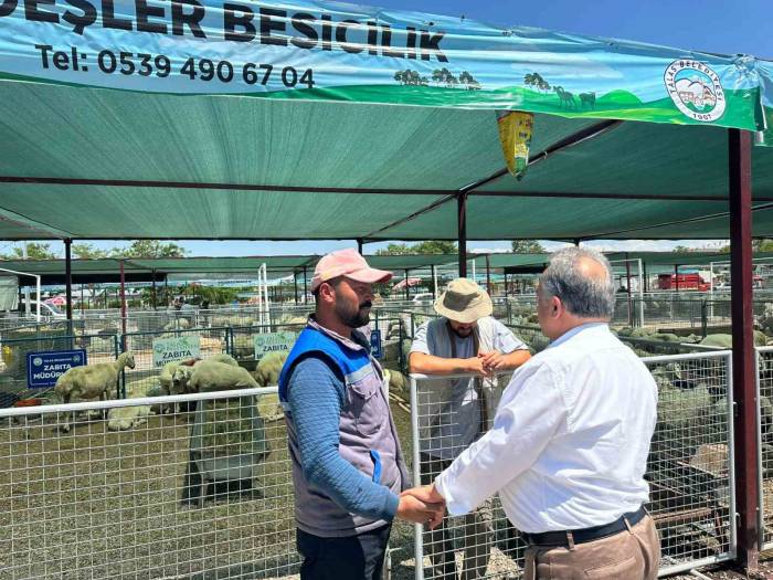 Besicilerden Başkan Yalçın’a Hayvan Pazarı Teşekkürü