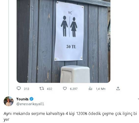 Ünlü Tatil Merkezi Çeşme’deki 50 Tl’lik Tuvalet Ücreti Gündem Oldu