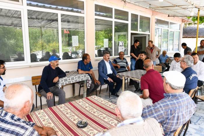 Vali Ergün’ün Köylülerle Bir Araya Geldi