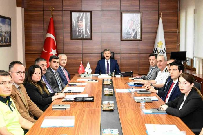 Uşak’ta Trafik Güvenliği Toplantısı Gerçekleştirildi