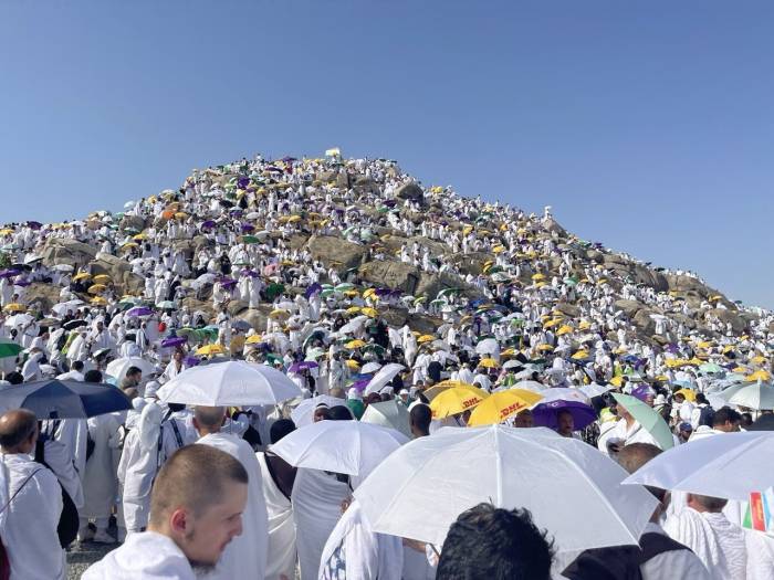Hicri 1444 Yılının Hacıları Arafat’ta Toplandı